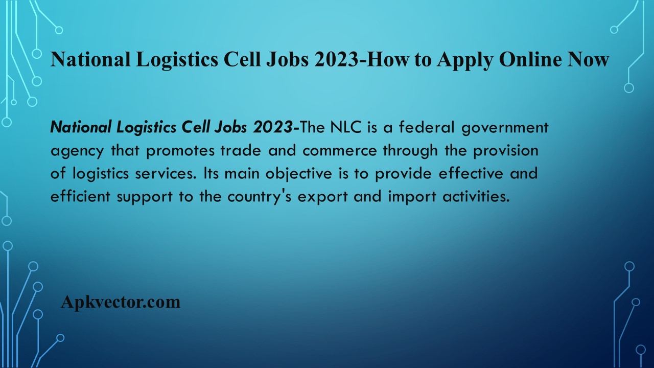 Logistics Cell Jobs 